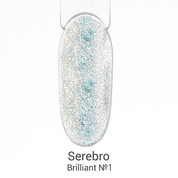 Serebro, Гель-лак Brilliant №01 (11 мл)