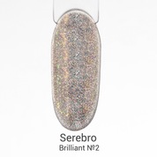 Serebro, Гель-лак Brilliant №02 (11 мл)