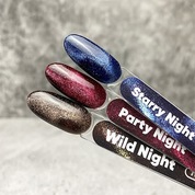 Patrisa Nail, Гель-лак - Party Night Flash Magnetic (дикая ягода, 3,5 мл)