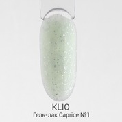 Klio Professional, Caprice - Гель-лак с поталью №1 (9 мл)