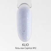 Klio Professional, Caprice - Гель-лак с поталью №2 (9 мл)