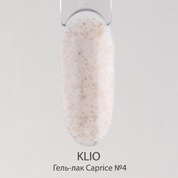 Klio Professional, Caprice - Гель-лак с поталью №4 (9 мл)