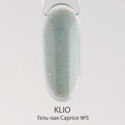 Klio Professional, Caprice - Гель-лак с поталью №5 (9 мл)