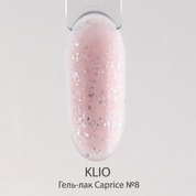 Klio Professional, Caprice - Гель-лак с поталью №8 (9 мл)