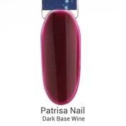 Patrisa Nail, Dark Base Wine - Цветная каучуковая база (12 мл)