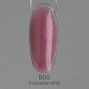 BSG, Цветная эластичная база Colloration №20 (15 мл)