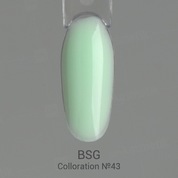 BSG, Цветная эластичная база Colloration №43 (15 мл)