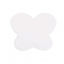 TNL, Силиконовый коврик для дизайна ногтей Бабочка - белый