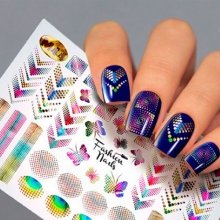 Fashion Nails, Слайдер дизайн - Metallic 44