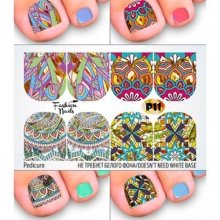 Fashion Nails, Слайдер дизайн - Pedicure 11