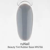 ruNail, Beauty TINT - Каучуковая цветная база №6766 (10 мл)