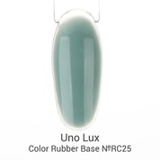 Uno Lux, Color Rubber Base - Цветное базовое покрытие №RC25 (8 г)