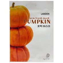 Lan Skin, Farm Fresh Mask Pumpkin - Тканевая маска с тыквой