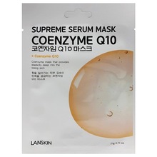 Lan Skin, Supreme Serum Mask Coenzyme Q10 - Тканевая маска с коэнзимом Q10