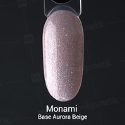 Monami, Вase Aurora Beige - Светоотражающая цветная база (8 гр.)