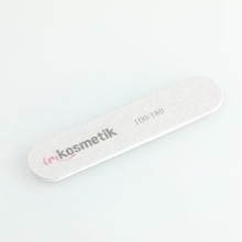 imkosmetik, Мини-пилка для ногтей ногтей на пластиковой основе овал, 100/180 (25 шт.уп)