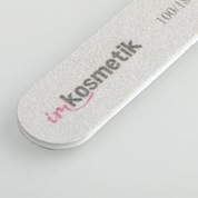 imkosmetik, Мини-пилка для ногтей ногтей на пластиковой основе овал, 100/180 (50 шт.уп)