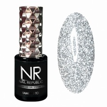 Nail Republic, Diamond Top - Топ для гель-лака светоотражающий без липкого слоя №7 (15 мл.)