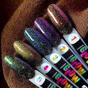 TNL, Fashion glow - Гель для дизайна ногтей №04 Искрящийся песок (6 мл)
