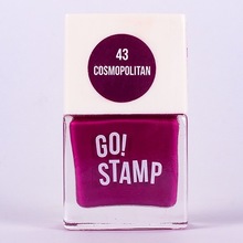 Go Stamp, Лак для стемпинга Cosmopolitan 43 (11 мл)