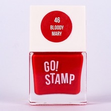 Go Stamp, Лак для стемпинга Bloody Mary 46 (11 мл)