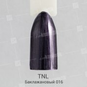 TNL, Гель-лак Metal effect №16 - Баклажановый (10 мл.)
