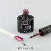 TNL, Гель-лак Metal effect №21 - Кирпичный (10 мл.)