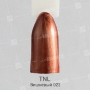 TNL, Гель-лак Metal effect №22 - Вишневый (10 мл.)
