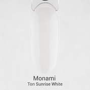 Monami, Top Super Shine Sunrise White - Топ камуфлирующий без липкого слоя (8 г.)