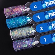 TNL, Firework - Гель для дизайна ногтей №01 Сиреневый залп (6 мл)