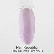 Nail Republic, Гель-лак - Pearl Print №014 (10 мл)