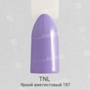 TNL, Гель-лак №197 - Яркий аметистовый (10 мл.) LED.