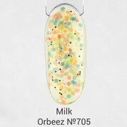 Milk, Гель-лак Orbeez - Glow Stars №705 (9 мл)