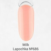 Milk, Гель-лак Lapochka - Popsicle №686 (9 мл)