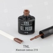 TNL, Гель-лак №219 - Жженая сиена (10 мл.)