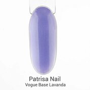 Patrisa Nail, Vogue Base Lavanda - Цветная база с микроблеском (8 мл)