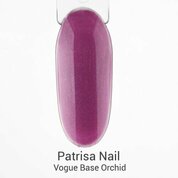 Patrisa Nail, Vogue Base Orchid - Цветная база с микроблеском (8 мл)
