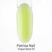 Patrisa Nail, Vogue Base Elf - Цветная база с микроблеском (8 мл)
