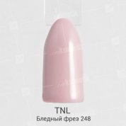 TNL, Гель-лак №248 - Бледный фрез (10 мл.) LED