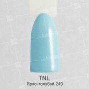 TNL, Гель-лак №249 - Ярко-голубой (10 мл.) LED