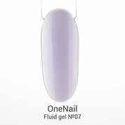 OneNail, Fluid gel - Холодный жидкий гель №07 (15 ml)