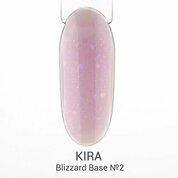 KIRA, Blizzard Base - База цветная с глиттером №2 (10 мл)