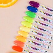 AdriCoco, Гель-лак Pretty dolly - №16 Неоновый желтый (8 мл.)
