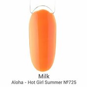 Milk, Гель-лак Aloha - Hot Girl Summer №725 (9 мл)