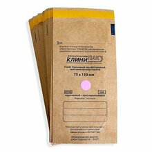 Клинипак, Крафт-пакет Коричневый 75х150см (100 шт.)