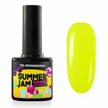 TNL, Гель-лак Neon Summer Jam №03 неоновый лимонный (10 мл)