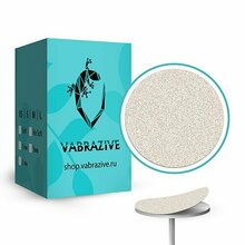 Vabrazive, Premium White No Soft ALOX - Сменные файлы Диск L (240 грит, 25 шт.)