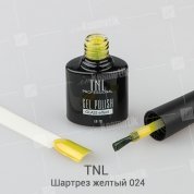 TNL, Гель-лак Glass effect - Зеркальный блеск №24 Шартрез желтый (10 мл.)