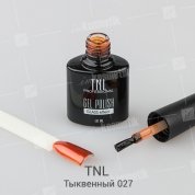 TNL, Гель-лак Glass effect - Зеркальный блеск №27 Тыквенный (10 мл.)
