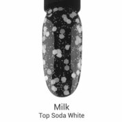 Milk, Soda Art Effect - Топ с конфетти без липкого слоя White (9 мл)